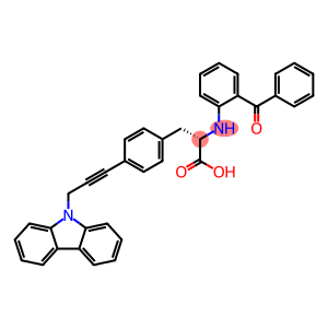 N-(2-Benzoylphenyl)-4-[3-(9H-carbazol-9-yl)-1-propyn-1-yl]-L-phenylalanine