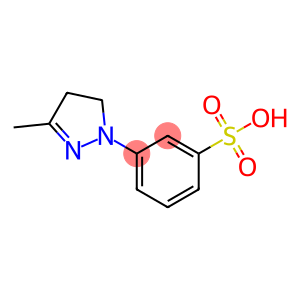 Benzenesulfonic acid, 3-(4,5-dihydro-3-methyl-1H-pyrazol-1-yl)-
