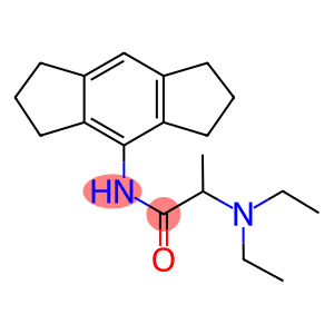 2-(diethylamino)-N-(1,2,3,5,6,7-hexahydro-s-indacen-4-yl)propanamide