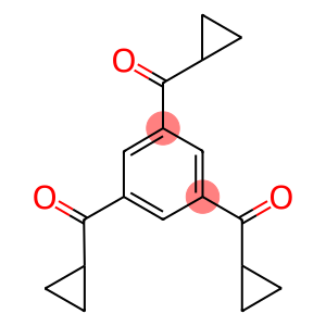 [3,5-BIS(CYCLOPROPYLCARBONYL)PHENYL](CYCLOPROPYL)METHANONE
