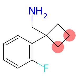 Cyclobutanemethanamine, 1-(2-fluorophenyl)-