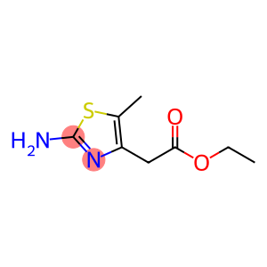 4-Thiazoleacetic acid, 2-amino-5-methyl-, ethyl ester