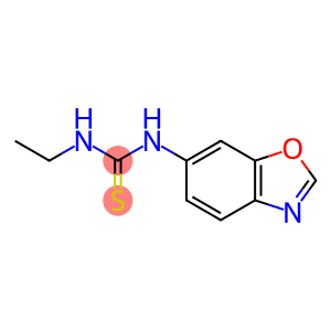 1-(1,3-benzoxazol-6-yl)-3-ethylthiourea