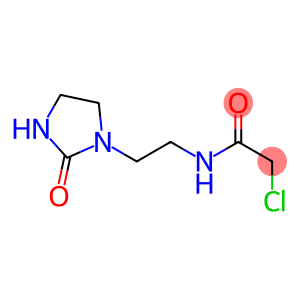 2-chloro-N-[2-(2-oxo-1-imidazolidinyl)ethyl]acetamide