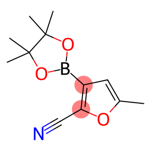 2-Cyano-5-methylfuran-3-boronic acid pinacol ester