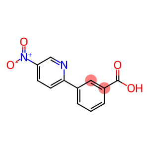 3-(5-硝基吡啶-2-基)苯甲酸