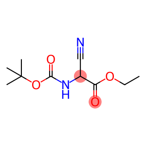 乙基 2-((叔-丁氧羰基)氨基)-2-氰基醋酸盐