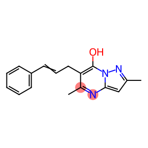 2,5-dimethyl-6-[(2E)-3-phenylprop-2-en-1-yl]pyrazolo[1,5-a]pyrimidin-7-ol