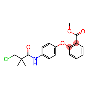 methyl 2-[4-[(3-chloro-2,2-dimethylpropanoyl)amino]phenoxy]benzoate