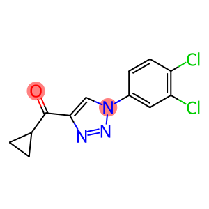 4-cyclopropanecarbonyl-1-(3,4-dichlorophenyl)-1H-1,2,3-triazole