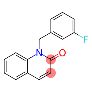2(1H)-Quinolinone, 1-[(3-fluorophenyl)methyl]-