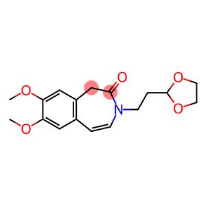 2H-3-Benzazepin-2-one, 3-[2-(1,3-dioxolan-2-yl)ethyl]-1,3-dihydro-7,8-dimethoxy-