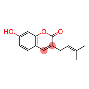 7-Hydroxy-3-(3-Methylbut-2-en-1-yl)-2H-chroMen-2-one