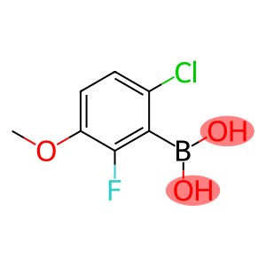 6-Chloro-2-fluoro-3-methoxyphenylboronicacid