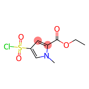 ethyl 4-(chlorosulfonyl)-1-methyl-1H-pyrrole-2-carboxylate