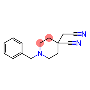 4-Piperidineacetonitrile, 4-cyano-1-(phenylMethyl)-