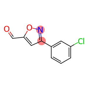 3-(3-chlorophenyl)isoxazole-5-carbaldehyde