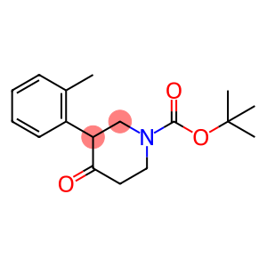 1-Piperidinecarboxylic acid, 3-(2-methylphenyl)-4-oxo-, 1,1-dimethylethyl ester