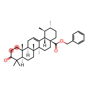 3-Oxo-urs-12-en-28-oic acid phenylmethyl ester