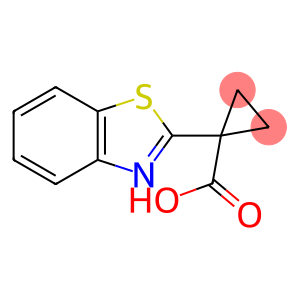 1-(Benzo[d]thiazol-2-yl)cyclopropanecarboxylic acid