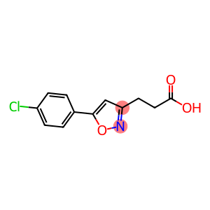 3-Isoxazolepropanoic acid, 5-(4-chlorophenyl)-