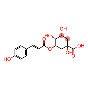 Cyclohexanecarboxylic acid, 1,3,4-trihydroxy-5-[[(2E)-3-(4-hydroxyphenyl)-1-oxo-2-propen-1-yl]oxy]-, (1R,3R,4S,5R)-