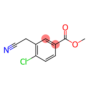 3-Cyanomethyl-4-Chorobenzoic Acid Methyl Ester (en)