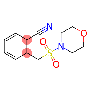 Benzonitrile, 2-[(4-morpholinylsulfonyl)methyl]-