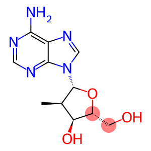 (2R,3S,4R,5R)-5-(6-Amino-9H-purin-9-yl)-2-(hydroxymethyl)-4-methyltetrahydrofuran-3-ol