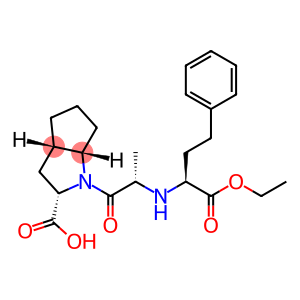 (2S,3aS,6aS)-1-[(2S)-2-{[(2S)-1-ethoxy-1-oxo-4-phenylbutan-2-yl]aMino}propanoyl]-octahydrocyclopenta[b]pyrrole-2-carboxylic acid
