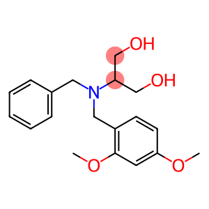 2-(benzyl(2,4-dimethoxybenzyl)amino)propane-1,3-diol