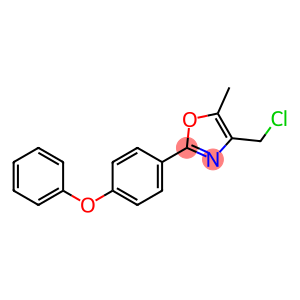 4-(chloromethyl)-5-methyl-2-(4-phenoxyphenyl)Oxazole