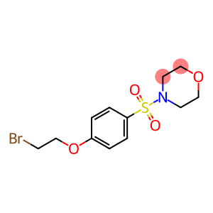 Morpholine, 4-[[4-(2-bromoethoxy)phenyl]sulfonyl]-