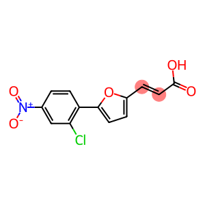 (E)-3-(5-(2-chloro-4-nitrophenyl)furan-2-yl)acrylic acid