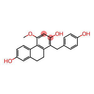 1-(4-hydroxybenzyl)-4-methoxy-9,10-dihydropenanthrene-2,7-diol