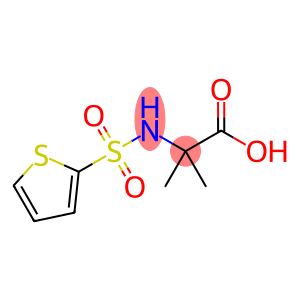 Alanine, 2-methyl-N-(2-thienylsulfonyl)-