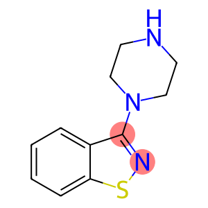 3-(1,2-苯并异噻唑-3-基)-1-哌嗪