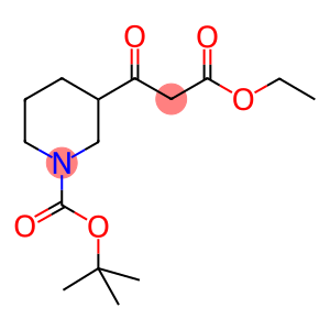 1-Boc-B-氧代-3-哌啶丙酸乙酯
