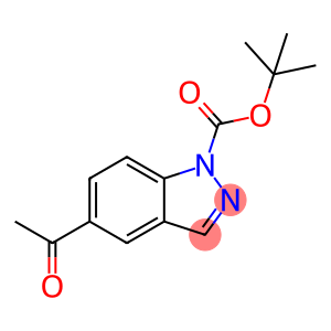 5-乙酰基-1H-吲唑-1-羧酸叔丁酯