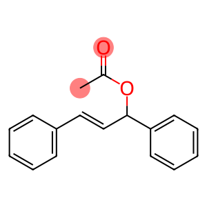 Acetic acid trans-1,3-diphenylallyl ester