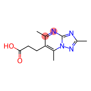 3-(2,5,7-Trimethyl-[1,2,4]triazolo[1,5-a]-pyrimidin-6-yl)-propionic acid
