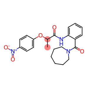 N-[2-(azepan-1-ylcarbonyl)phenyl]-2-(4-nitrophenoxy)propanamide