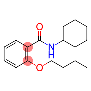 Benzamide, 2-butoxy-N-cyclohexyl-