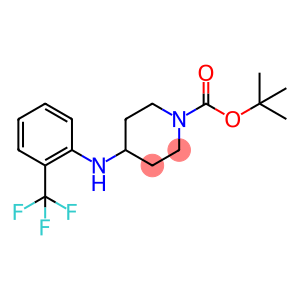 1-Piperidinecarboxylic acid, 4-[[2-(trifluoromethyl)phenyl]amino]-, 1,1-dimethylethyl ester
