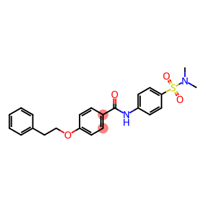 N-{4-[(dimethylamino)sulfonyl]phenyl}-4-(2-phenylethoxy)benzamide