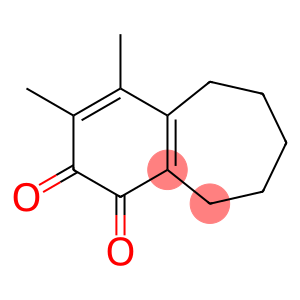 1H-Benzocycloheptene-1,2(5H)-dione, 6,7,8,9-tetrahydro-3,4-dimethyl-
