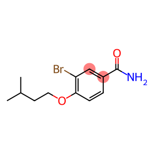 3-bromo-4-(3-methylbutoxy)benzamide