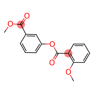 3-(methoxycarbonyl)phenyl 2-methoxybenzoate