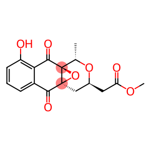 (1S)-3,4,5,10-Tetrahydro-9-hydroxy-1α-methyl-5,10-dioxo-4aβ,10aβ-epoxy-1H-naphtho[2,3-c]pyran-3β-acetic acid methyl ester