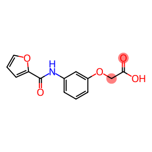 2-[3-(furan-2-carbonylamino)phenoxy]acetic acid